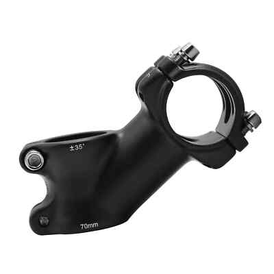 35 Degree MTB Bicycle Handlebar Mountain Road Bike Adjustable Stem Riser 31.8mm