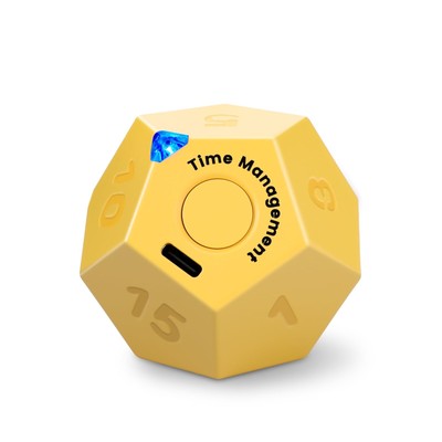 Cube Timer, Mini Smart Productivity Timer, 11 Preset Time Rechargeable Mini T...