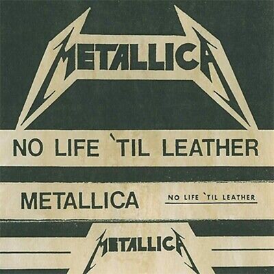 METALLICA No Life Til Leather BANNER HUGE 4x4 Ft Poster Tapestry album cover art