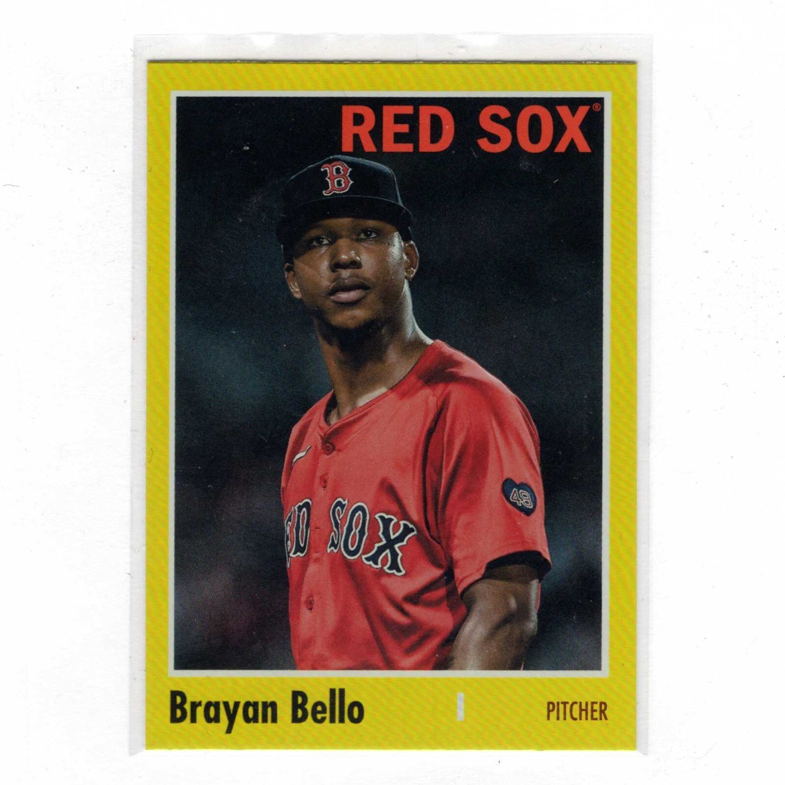 Brayan Bello 2024 Topps Archives Yellow Foilboard #194