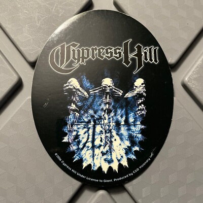 Cypress Hill Skeletons Promotional Logo Hip Hop Rap Sticker Music Band Decal
