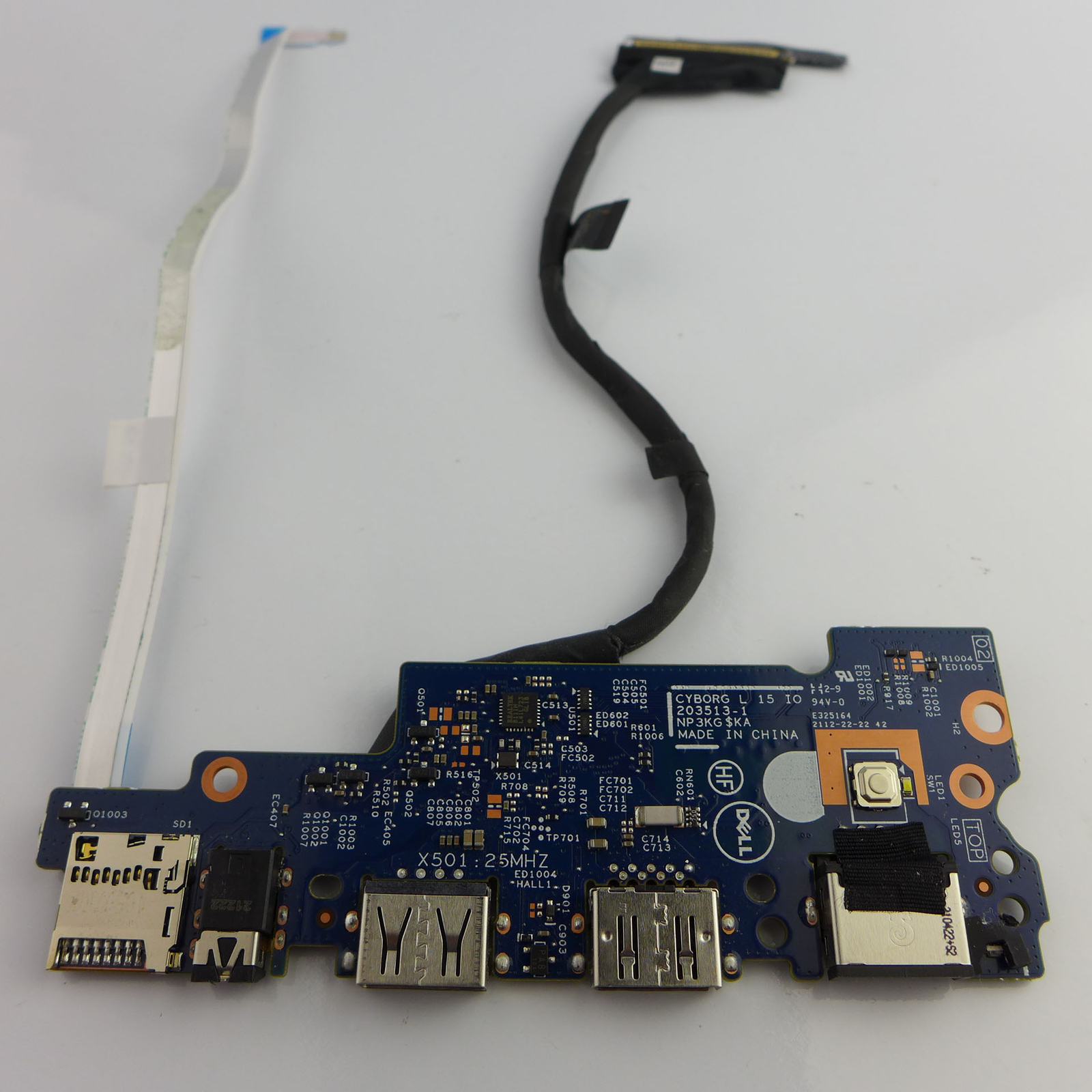 ORIGINAL DELL Latitude 3520 USB Port  Buchse Schnittstelle Board ✅