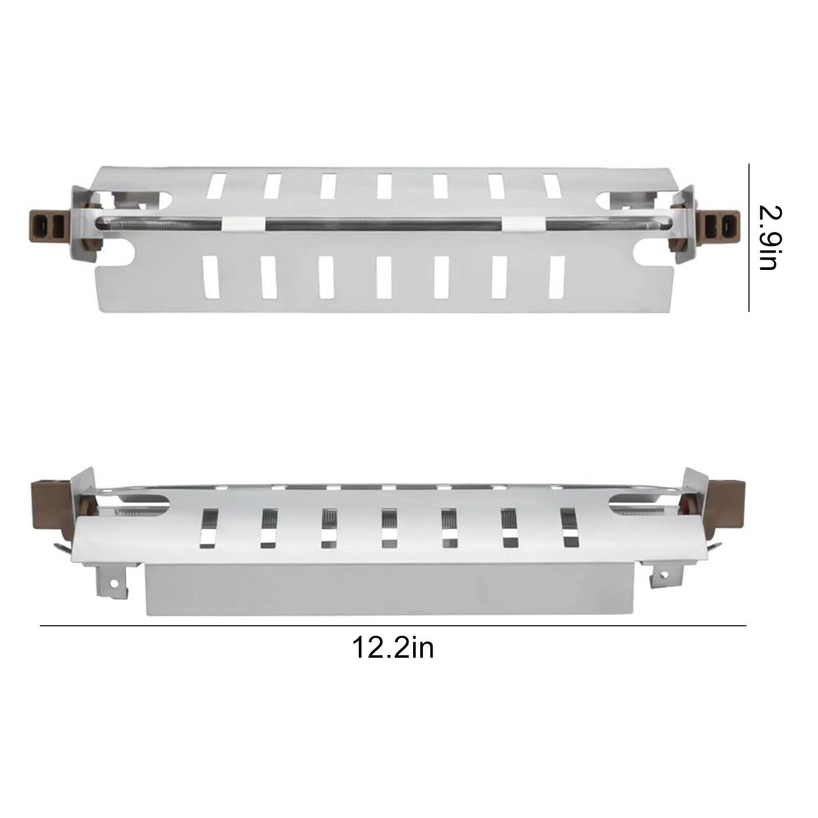 WR51X10055 WR50X10068 WR55X10025 Refrigerator Defrost Heater Thermostat Kit 3Pcs