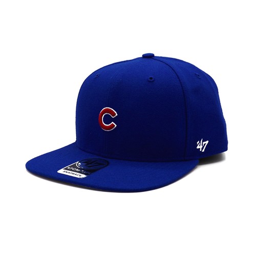 Мужские 47 Brand Chicago Cubs Captain Snapback - Синий