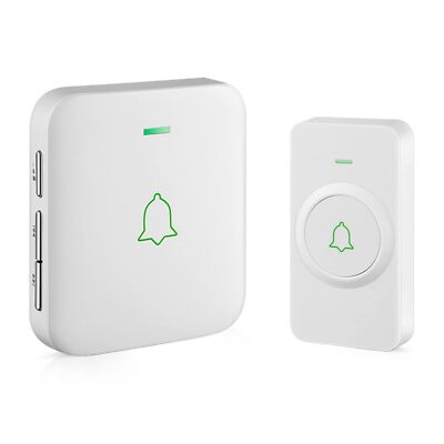 Wireless Doorbell, AVANTEK Mini Waterproof Door Bell Chime O