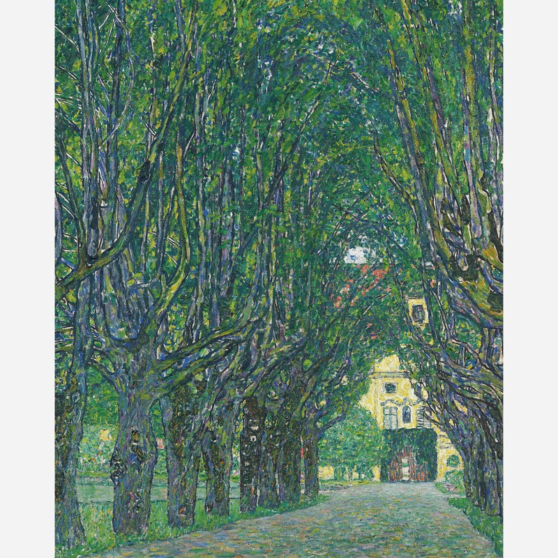Gustav Klimt "Avenue to Schloss Kammer" Painting Giclee Print on