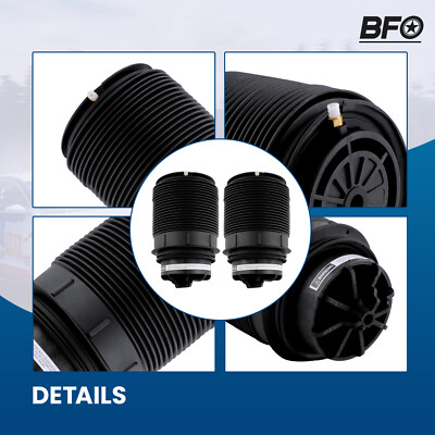 Pair Rear Air Spring Shock Bag for Mercedes CLS400 CLS550 CLS63 AMG E63 AMG