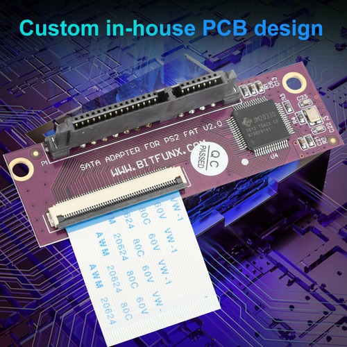 SATA Upgrade Hard Drive Adapter Kit for Sony PS2 PlayStation 2 Original Network