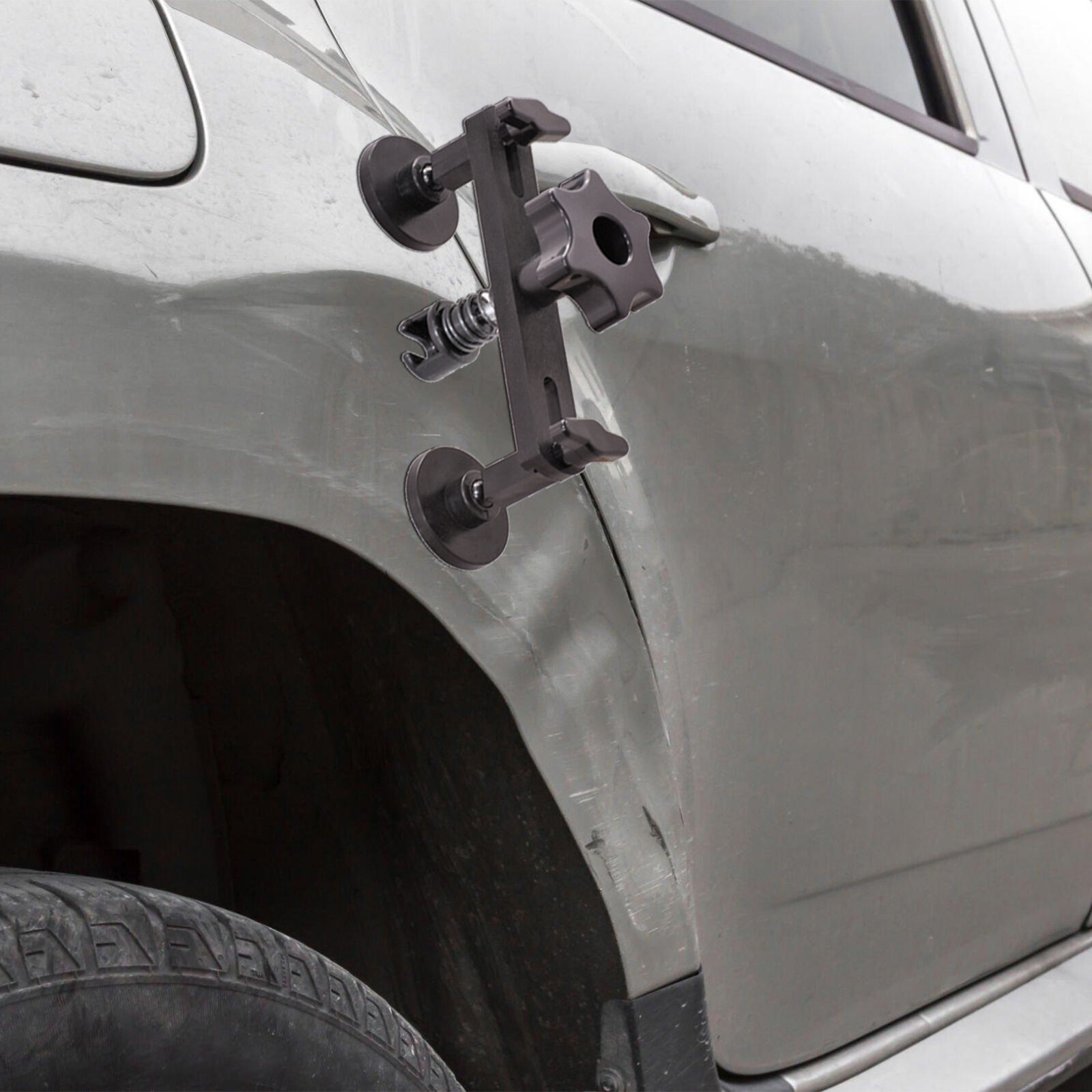 Car Paintless Dent Puller Tabs Bridge Lifter Body Repair Hail Removal Tool Kit