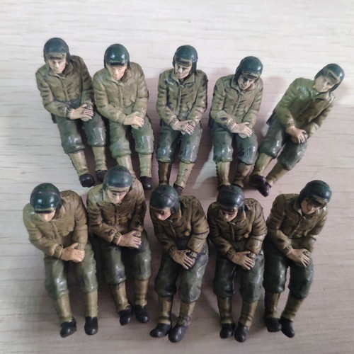 lot of 10pcs Ultimate Soldier WWII US Army Infantry 1/32 21st Century Toys 