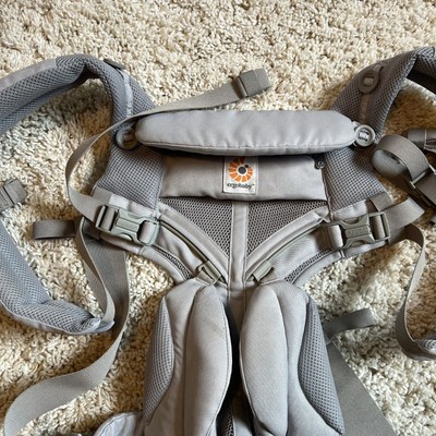 ErgoBaby Ergo Baby Omni 360 Cool Air Baby Carrier Wear - Pearl Gray