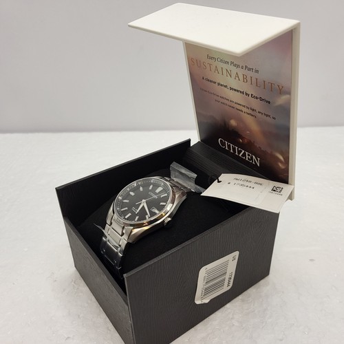 Pre-owned Citizen Eco-drive Titanium Mens Watch 43mm 10atm