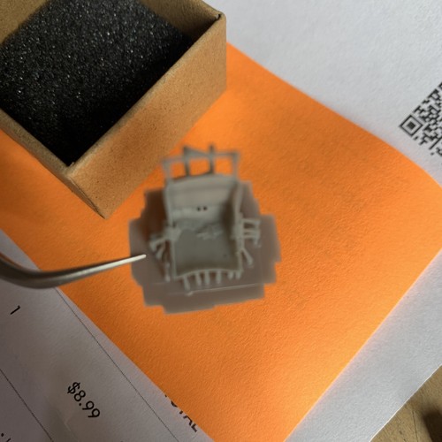 1/48 P-47 D/M Thunderbolt Resin Seat Upgrade with Belts