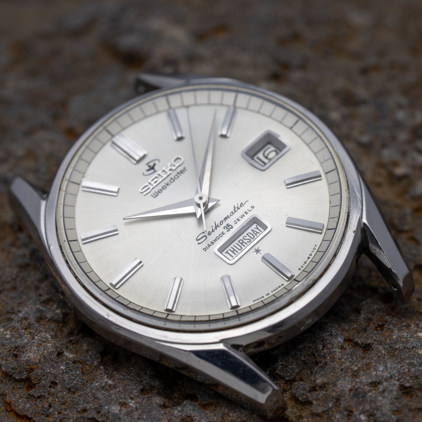 セイコー SEIKO Seikomatic Weekdater 35J 6218-8971 オーバーホール済み ヴィンテージ 自動巻腕時計 SEIKO SEIKOMATIC 精度良好SEIKO