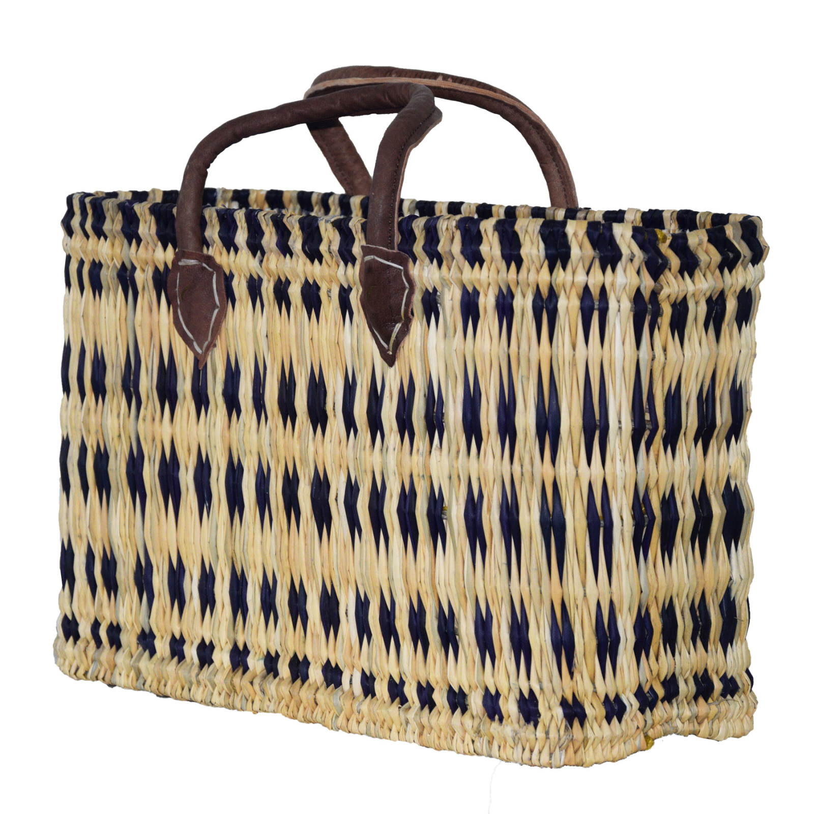 Seagrass Bolsa Cesta Bolsa de la Compra Cesta de Paja Bolso Cesta