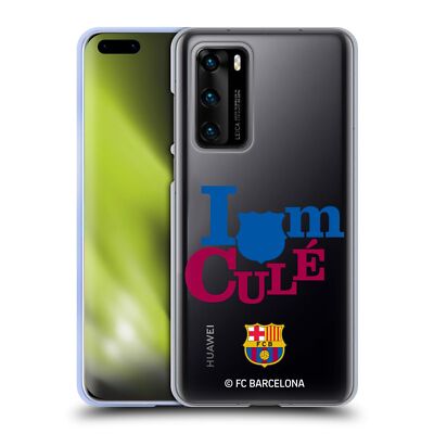 OFFICIAL FC BARCELONA CAMPIONS SOFT GEL CASE FOR HUAWEI PHONES 4