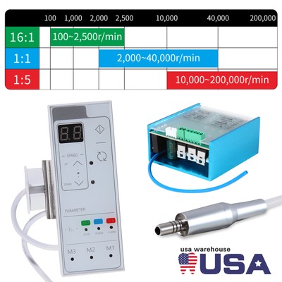 Dental Chair Built in Micro Motor Touch Panel Brushless Electric 1:5 Handpiece