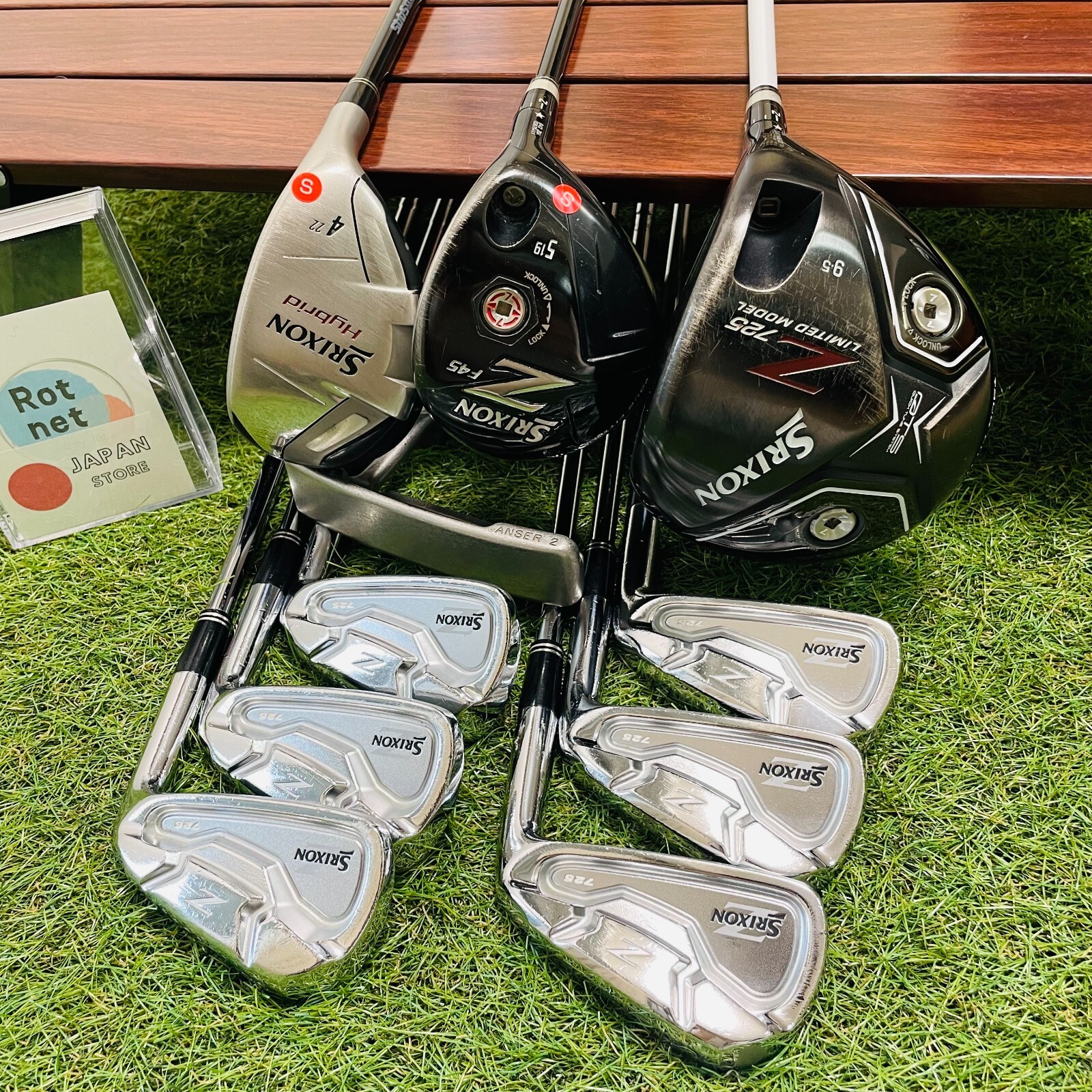 Srixon Z725 Limited Model 9.5° Driver Extra Stiff Graphite Shaft Golf Pride Grip Srixon Z725 Limited Model 9.5° Driver Extra Stiff Graphite Shaft Golf Pride Grip