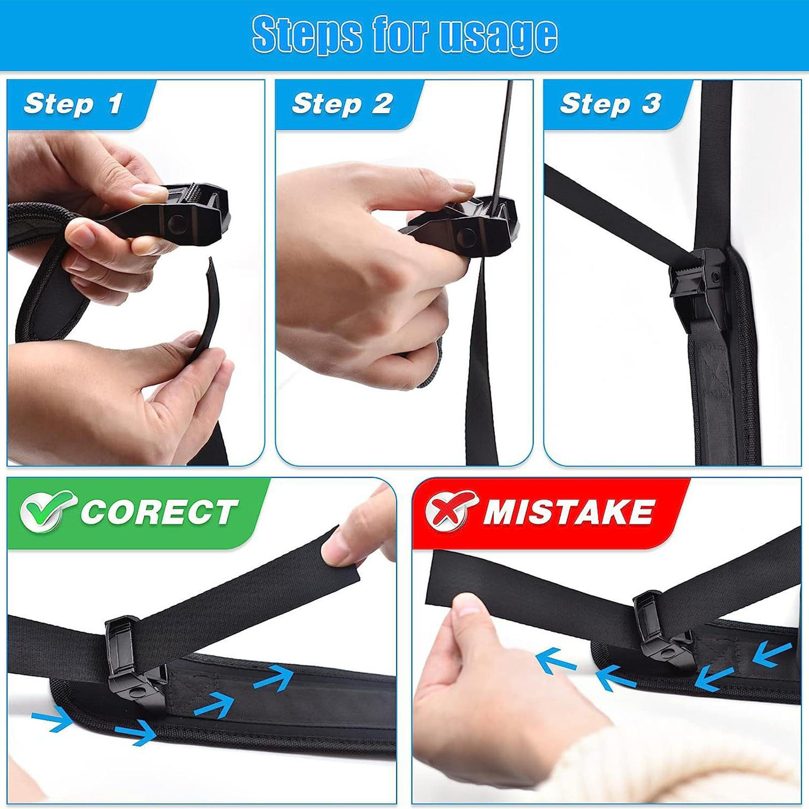 Hamstring Curl Strap Hamstring Roll Leg Exercise Band Assisted Sports Equipment