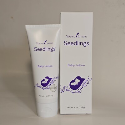 Young Living Seedlings Baby Lotion 4 oz Vegan Friendly NEW in Box Free Ship