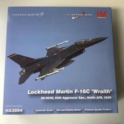 Hobby Master HA3894 F-16CFalcon WA 64th AGRS ''WRIATH'' Aggressor