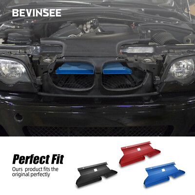 BEVINSEE For BMW 323i 328i 330i 325i E46 Dynamic Cold Air Intake Scoop Blue