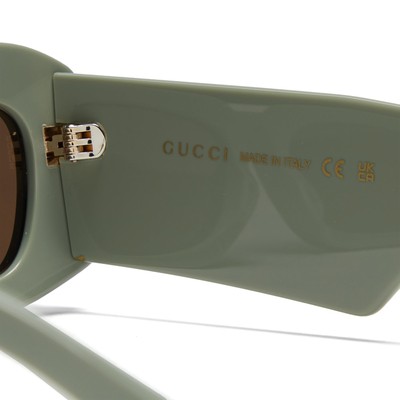 GUCCI GUCCI GG1426S-004 GREEN SUNGLASSES