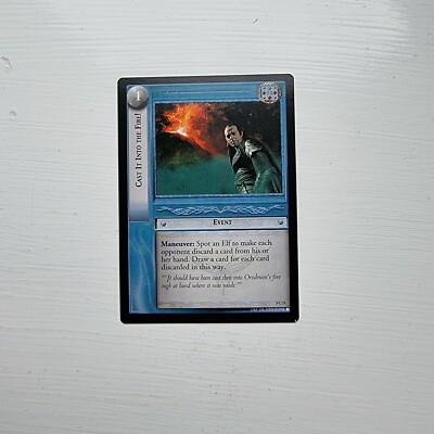 Lord of The Rings TCG Realms of The Elf-Lords Decipher LOTR Trading Card Singles