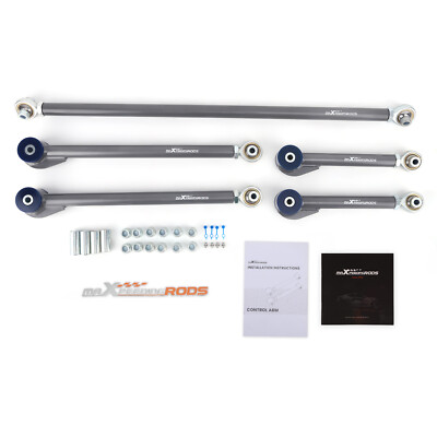 Upper & Lower Control Arm + Track Bar 2-4
