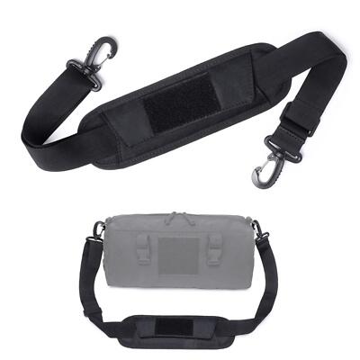 Bag Strap Nylon Shoulder Strap Adjustable Crossbody Shoulder Replacement Black