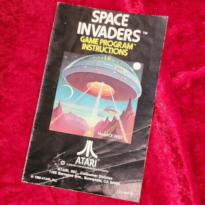 Authentic Atari 2600 Manuals Cheap  - You Pick!