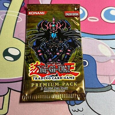 Yugioh TCG! SEALED Premium Pack 1 Booster Pack - FRESH From a New BOX!