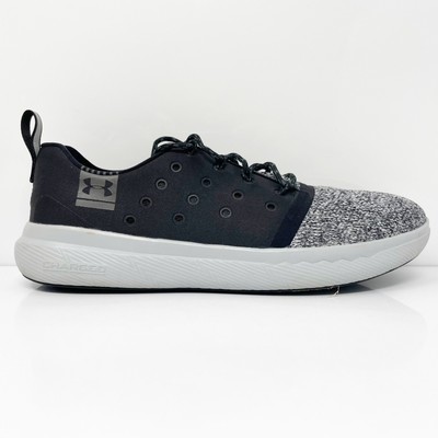 Under Armour Mens Charged 24 7 1288347-001 Черная повседневная обувь Кроссовки Размер 8, Черный, Charged 24 7