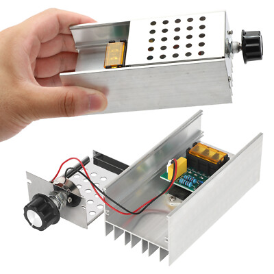 AC 110-220V 6000W SCR Motor Speed Controller Voltage Regulator Dimmer Thyristor