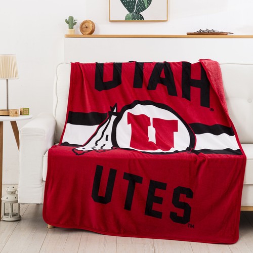Плед-одеяло Northwest NCAA Utah Utes Singular Silk Touch, 45 x 60