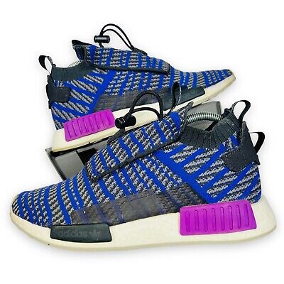 Adidas NMD TS1 Primeknit Carbon Energy Ink BB9177 Men s 8 eBay