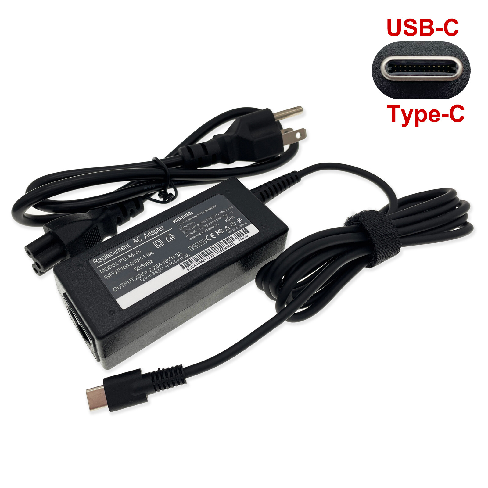 Charger For Lenovo Thinkpad X1 Tablet & Cord