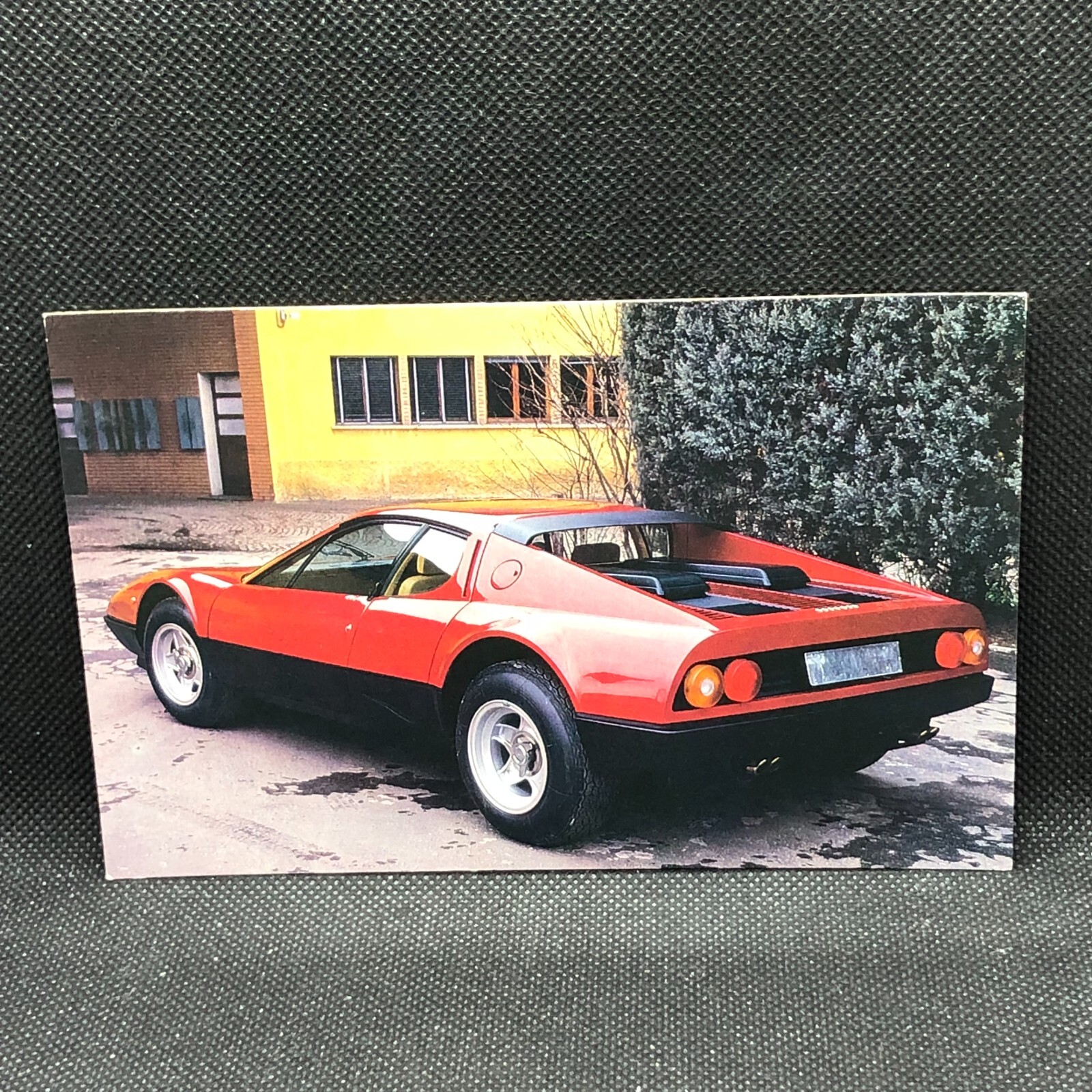 Ferrari 512 BB Big Card Japanese No.21 Very Rare Vintage