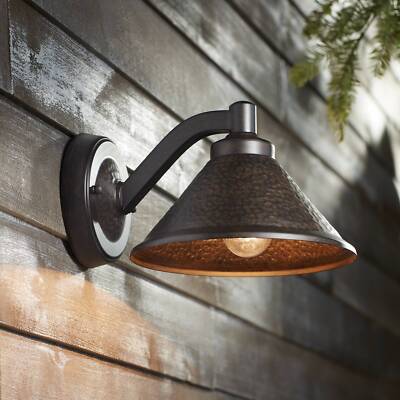 Minka Kirkham 8 1/2'' Wide Dark Sky Outdoor Wall Light