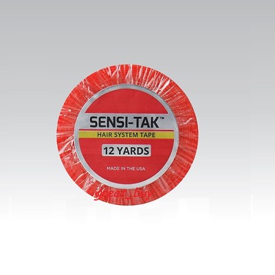 Walker Tape Sensi-Tak Red 1/2'' X 12 YD Roll _Poly Units Wig Hair System Tape New