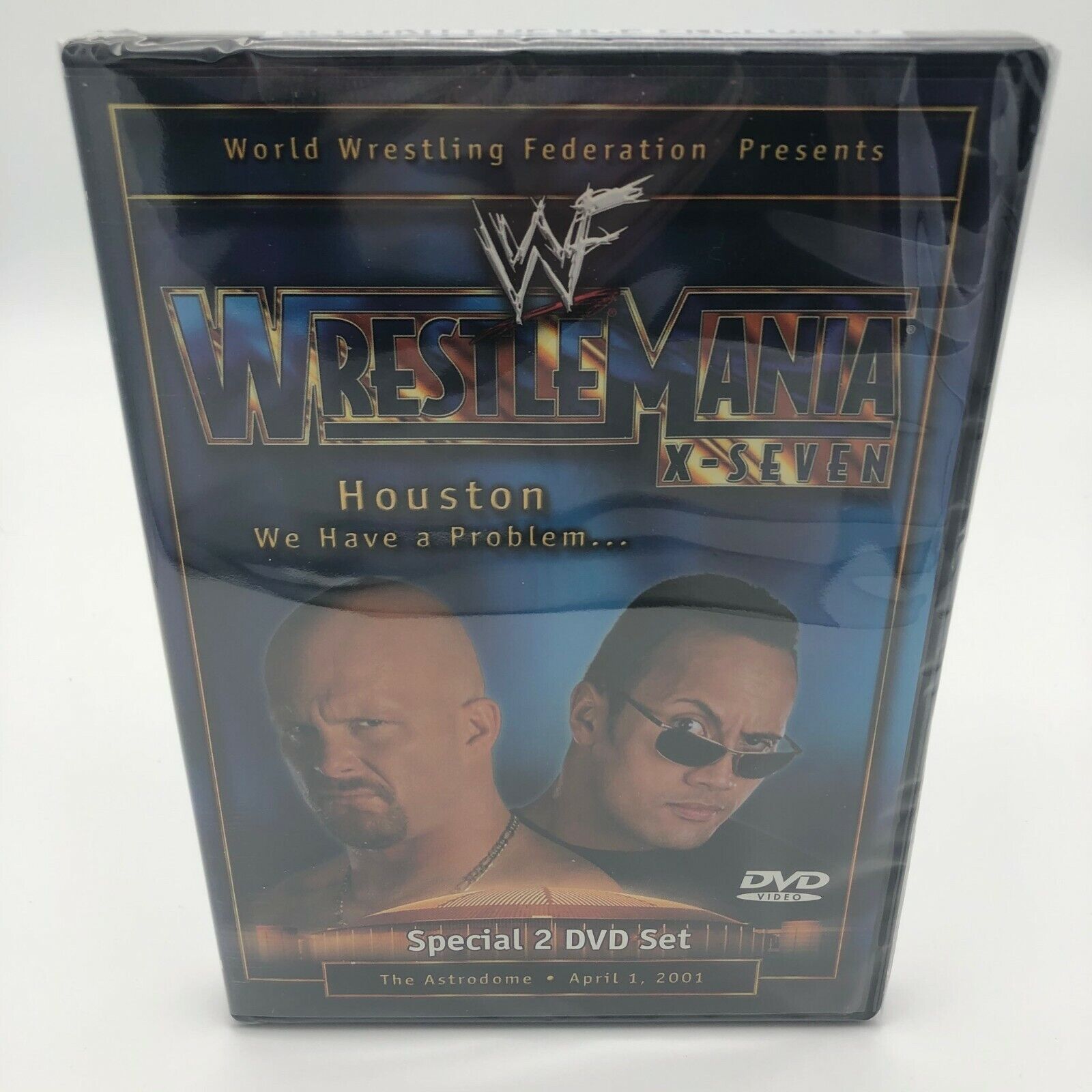 WWF - WrestleMania X-Seven (DVD, 2001, 2-Disc Set WWF - WrestleMania X-Seven (DVD, 2001, 2-Disc Set