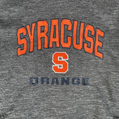 Syracuse Orange NCAA SEWN Fleece Hoodie Sweatshirt Mens Medium by Colosseum