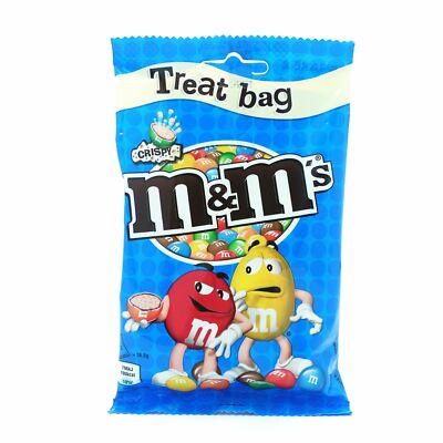 M&M Crispy Treat Bag - 77g - Pack of 1