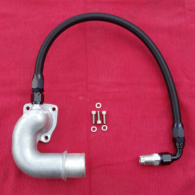 Cummins 6BT Diesel 5.9L & 6.7 Common rail cooling system water bypass kit Black