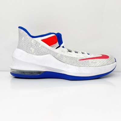 

Nike Boys Air Max Infuriate 2 Mid BV1163-100 Белые кроссовки для баскетбола 4Y, Белый, Air Max Infuriate 2 Mid