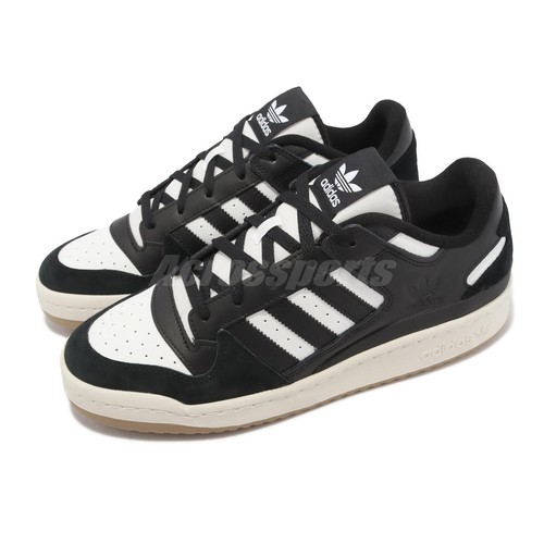 

Adidas Originals Forum Low CL Black White Gum Men Casual Lifestyle Shoes ID6857, Черный, Forum Low Cl
