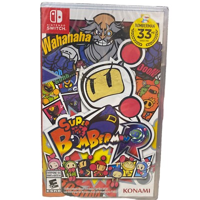 Super Bomberman R Brand New - Nintendo Switch