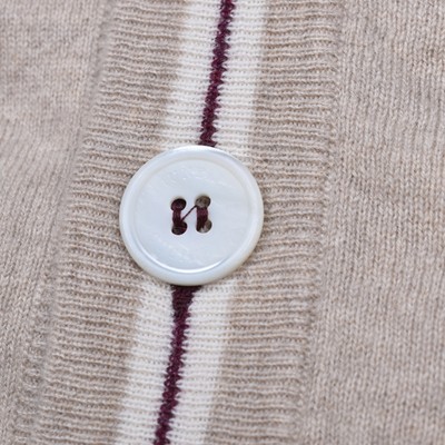 BRUNELLO CUCINELLI BRUNELLO CUCINELLI HERREN 100% KASCHMIR ZWEITON FREIZEIT STRICKJACKE PULLOVER