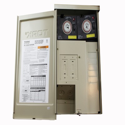 TORK PP-100R-P4P4FM SERIES POOL AND SPA CONTROL PANELS TIME FIREMAN SWTICH