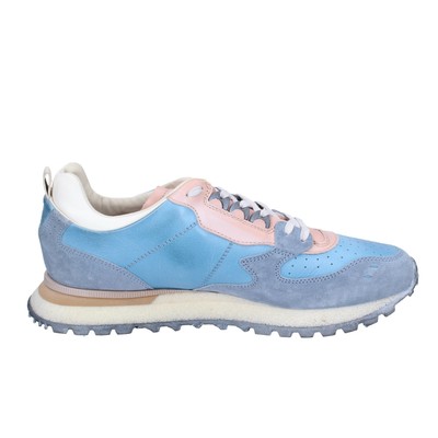 MOMA HERREN SCHUHE MOMA 42 EU SNEAKERS BLAU LEDER WILDLEDER BH245-42